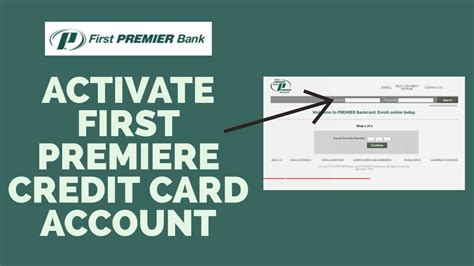 premier credit card login account to pay bill
